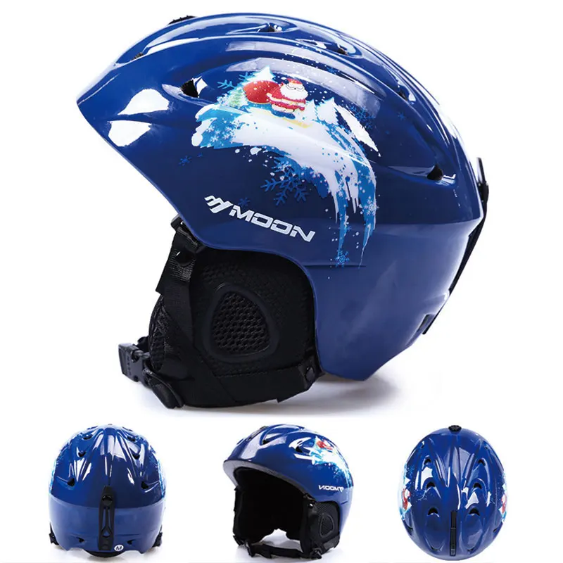 MOON MS86 шлем для катания на лыжах, сноуборде, Зимний шлем для взрослых, скейтборд, Экипировка для мужчин, t Спортивная безопасность, лыжный шлем для мужчин и женщин с очками