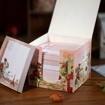 

1 Box of 400 Sheets Note Pads Memo Pads Scratchpads Diary Stationery for Office School (Random Color)