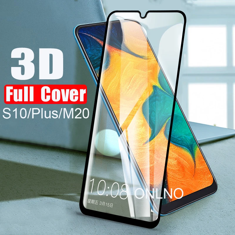 

For Samsung A50 Tempered Glass 3D Full Cover A7 2018 Screen Protector On for Galaxy M30 M20 M10 A70 A40 A30 A20E A10 A5 A 50 A7