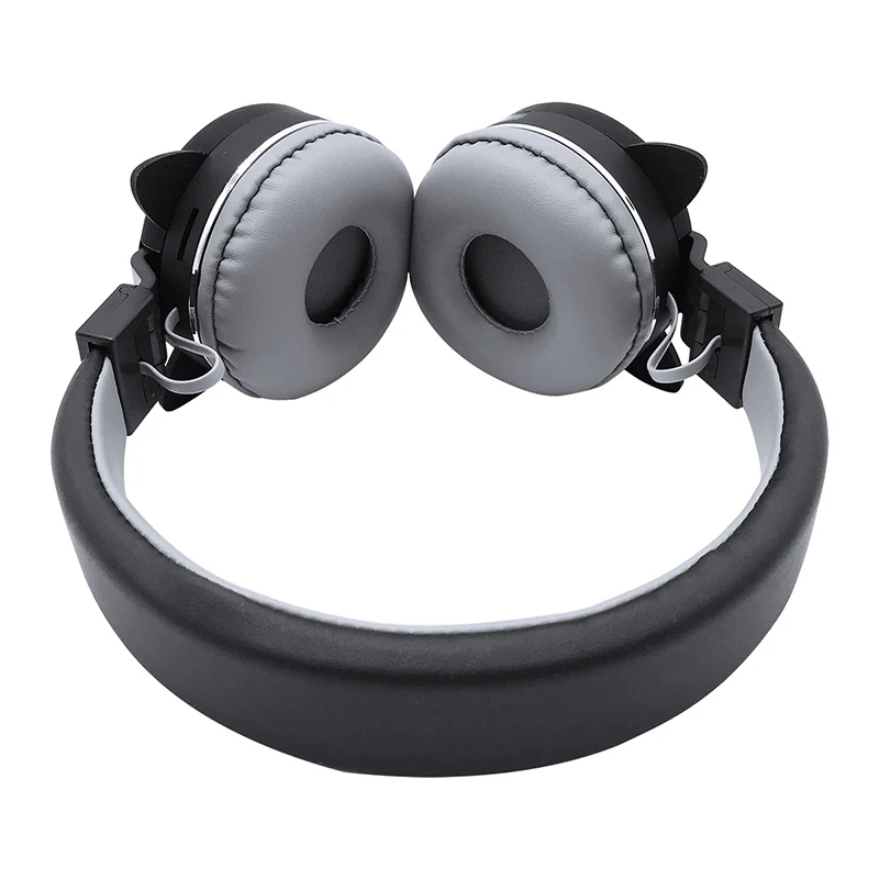 Беспроводные наушники с кошачьими ушками Bluetooth для молодых людей детские