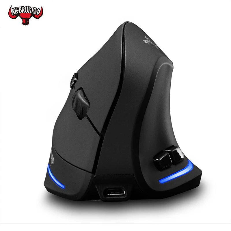 Wireless Mouse Vertical Ergonomic Optical 2400 DPI 6 Buttons ergonomic Mause for Windows MAC OS computer laptop | Компьютеры и офис