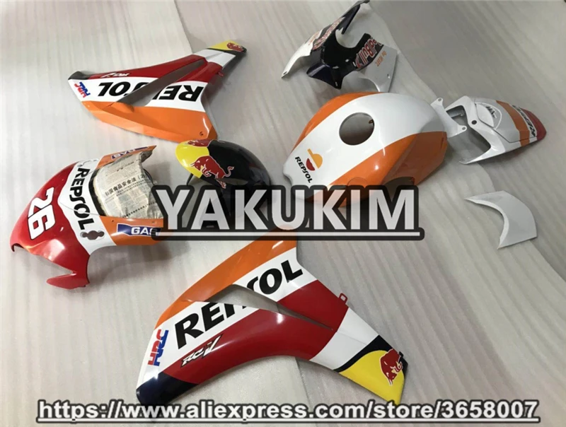 Корпус для Honda CBR1000RR корпус из АБС пластика 2008 2009 2010 2011 CBR 1000RR 2011|Накладки и