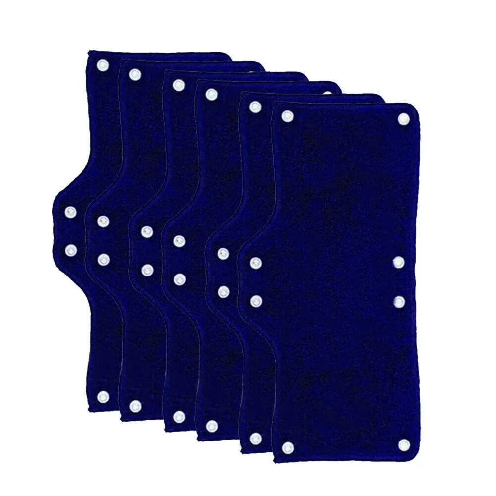 

2/6/8Pcs Soft Hard Hat Sweat Band Work Place Snap-On Type Hat Liner Safety Accessories OUJ99