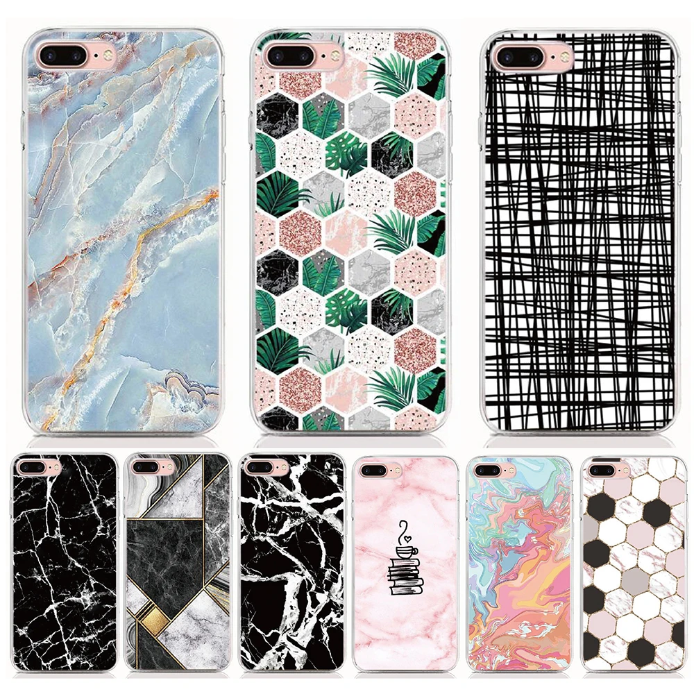 Sony Xperia 10 Ii 1 5 Ii L4 L3 L2 M5 E5 M4 Aqua L1 T3 Ase Soft Tpu Marble Print Back Cover Mobile Phone Bag For Sony 5 Ii - Mobile Phone Cases & Covers -