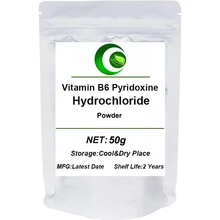 

Vitamin B6 Powder, Pyridoxine Hydrochloride, Wei Sheng Su B6,prevent Arteriosclerosis