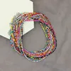 Simple Seed Beads Strand Choker Necklace Women String  Collar Charm Colorful Handmade Bohemia Collier Femme Jewelry Gift 3