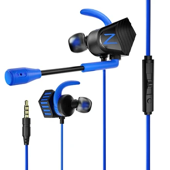 

Gaming Earphones with HD MIC 3.5mm Wired Stereo Headset for Phone Laptop Tablet PC