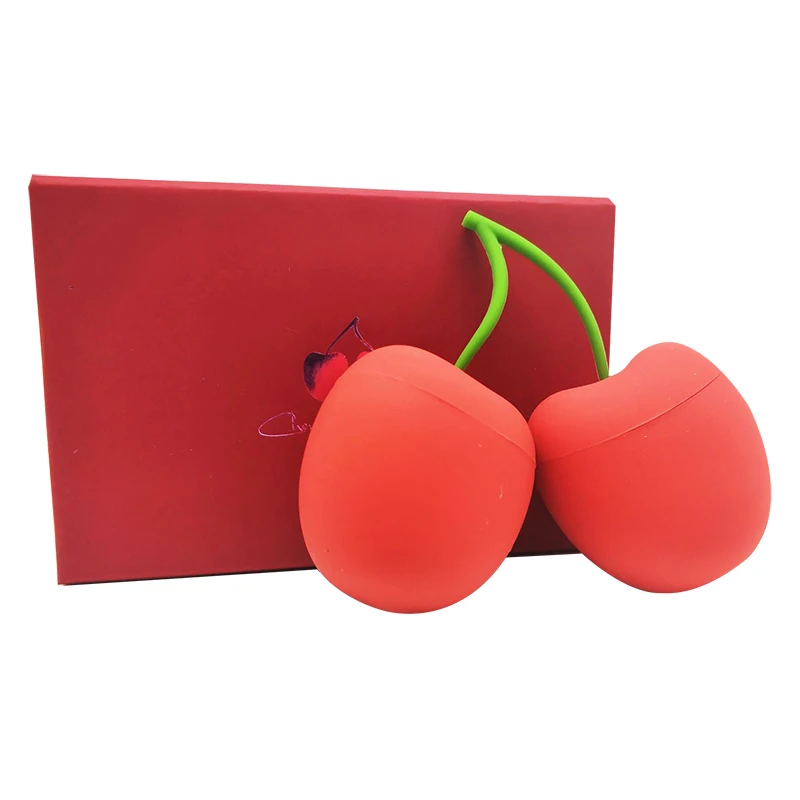 Cherry-Shaped Silicone Lip Plumper Device Suction Pump Sexy Lips Filler Enhancer Waterproof Lip Care Tools