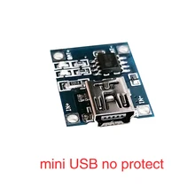

USB/Type-c 5V 1A 18650 TP4056 Lithium Battery Charger Module Charging Board With Protection Dual Functions 1A Li-ion