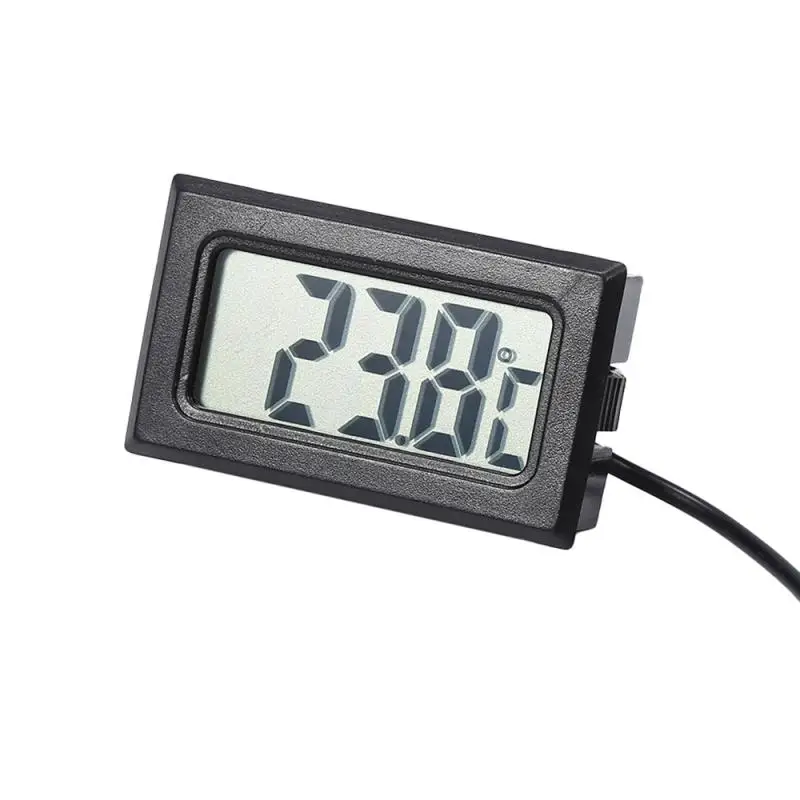 Multifunction Waterproof LCD Electronic Pet Aquarium Thermometer Digital Outdoor Temperature Measure Tool With Probe Drop Ship