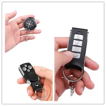 Kebidu 433 копировальный аппарат MHz Беспроводной Дубликатор 4 кнопки металлический клон контроллер для универсальная гаражная дверь ворота Ключ свет