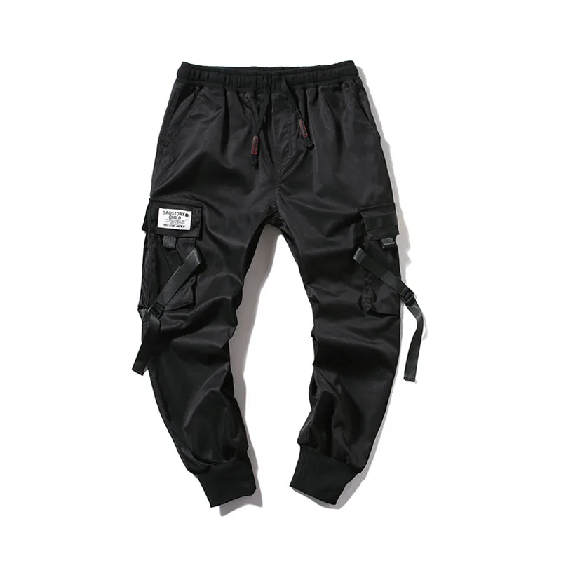 

CYXZFTROFL 2019 New Men's Pants Hip Hop Jogger Fashion Tooling Pants Casual Multi-pocket Men's Large Size Sweatpants