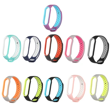 

Bracelet For Xiaomi Mi Band 5 4 3 Sport Strap watch Silicone wrist strap For Miband 3 4 5 Watch strap bracelet miband 4 3 Strap