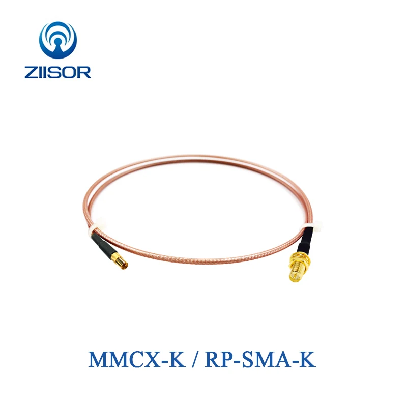 Переходник для антенного соединителя расширяемый кабель MMCX Female to RP-SMA RG316 Фидер удлинитель провода