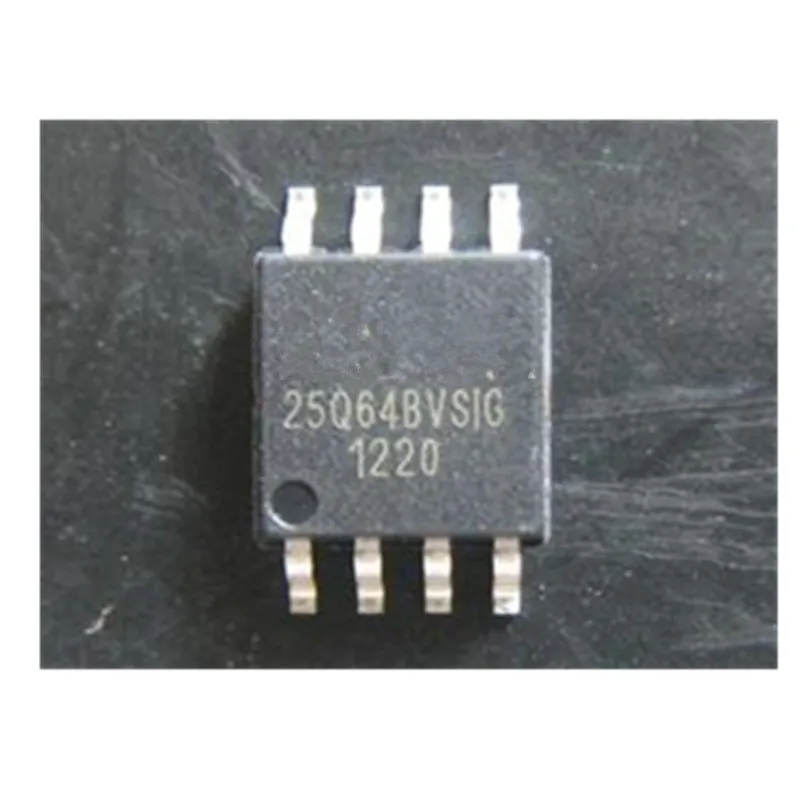 10 шт. 25Q64BVSIG 25Q64BVSSIG W25Q64BVSIG 25Q64 BVSIG лапками углублением sop-8 новый оригинальный