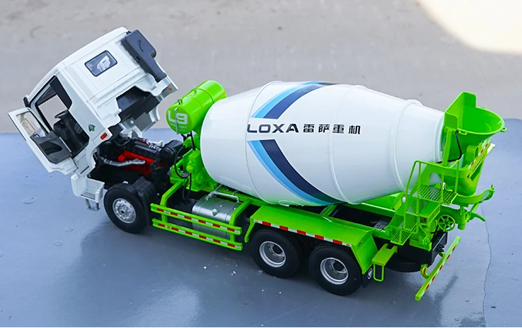 Авторизованный подлинный 1:24 Масштаб Foton Auman EST LOXA L9 Бетономешалка Инженерная техника литая игрушка модель f