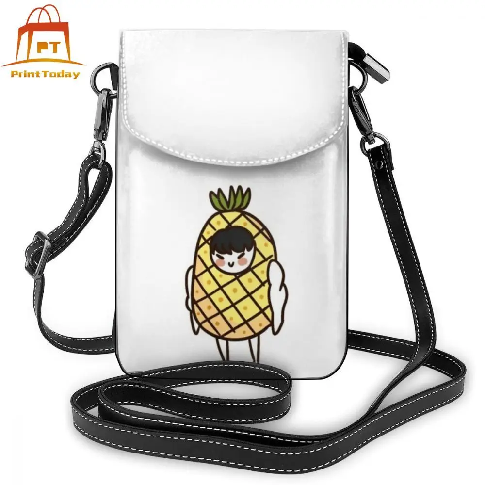 pineapple leather bag
