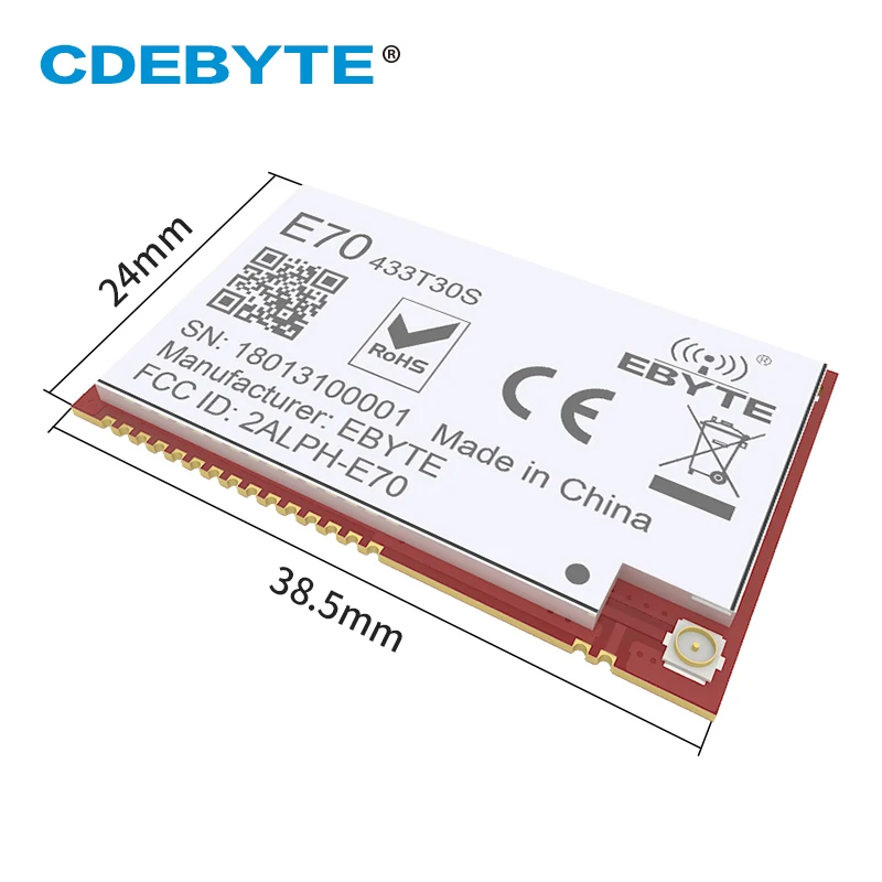 Беспроводной приемник передатчик CC1310 433 МГц 1 Вт IoT uhf|transceiver|uartuart wireless |