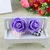 Yarn purple 500 unids/bolsa pompón espuma rosas ramo de flores para boda Casa Decoration Navidad diy guirnaldas regalos Скрапбукинг flores artif - Цвет: Yarn purple
