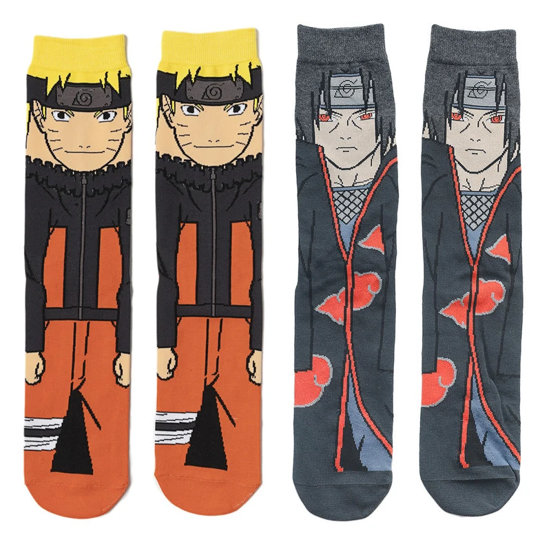 

P5990 Good Quality Men And Women Cute Anime Cosplay Socks Casual Hip Hop Creative Soft Comfortable Funny Novelty Dress Socks