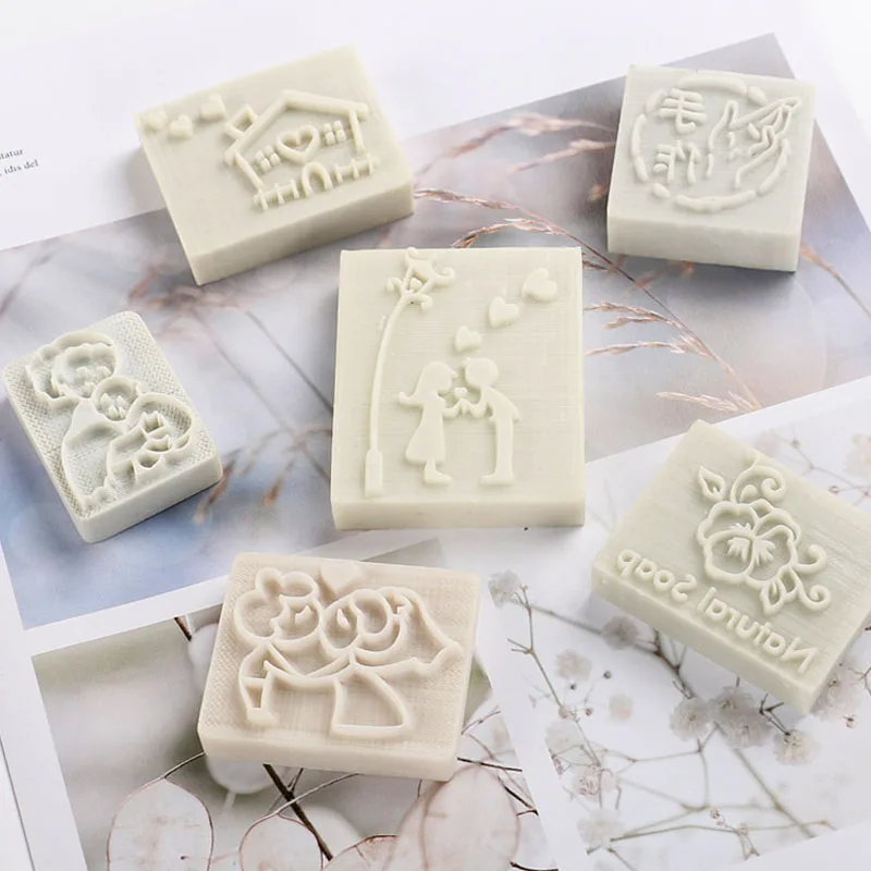 CRASPIRE Handmade Soap Stamp Tree of Life Acrylic Soap Stamp Letter Soap  Chapter Embossing Stamp Mini Seal for Soap Clay Biscuits Gummies Arts  Crafts