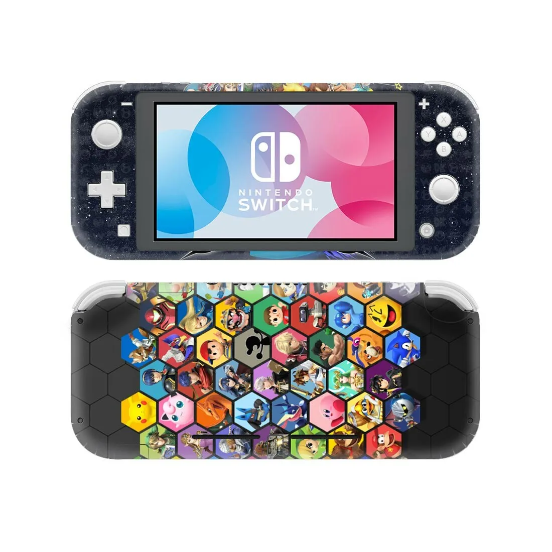 Супер Smash Bros nintendo Switch наклейка на кожу чехол для nintendo Switch Lite протектор kingd Switch Lite наклейка на кожу