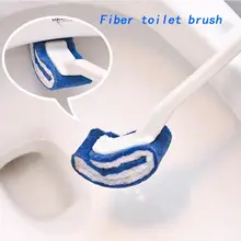 Silicone Toilet Brushes Long Handled Toilet Cleaning Brush Home Toilet No Dead Corner Cleaning Tool Bathroom Accessories