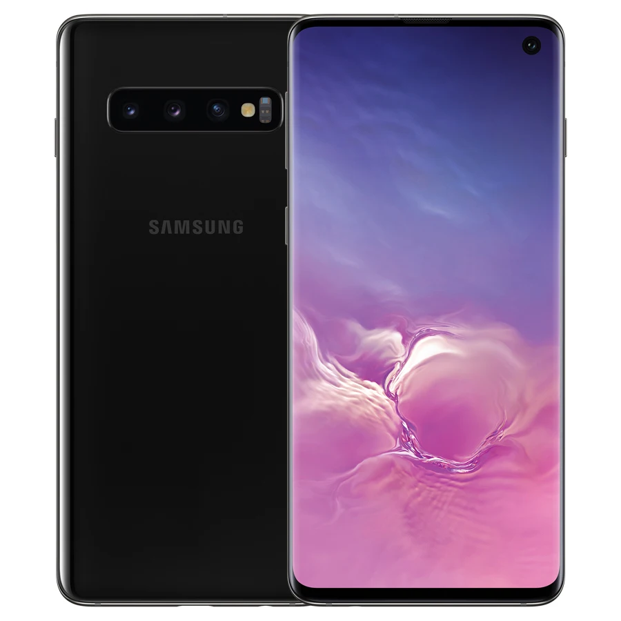 Мобильный телефон samsung Galaxy S10 G973U 8 ГБ 128 ГБ версия Snapdragon 855 6. "4 камеры Android 9 NFC 4G