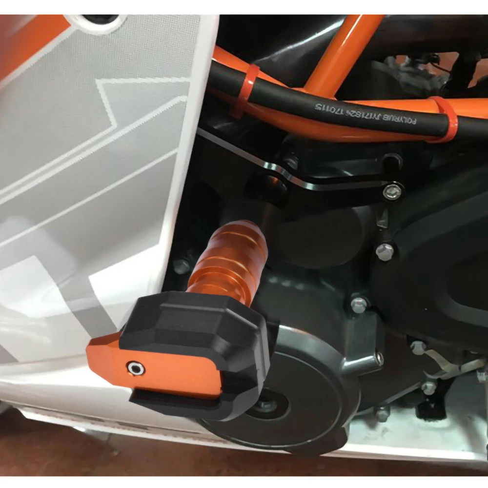 Слайдеры рамы для KTM RC390 2013 RC 390 защита двигателя статора Защитная крышка защита тела