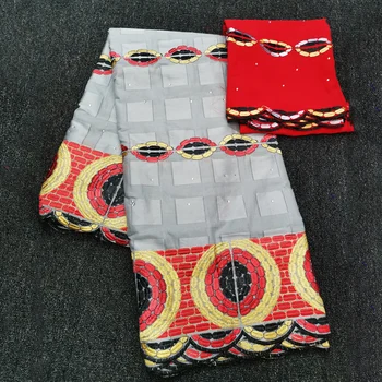 

hot sale Latest african swiss lace fabric 2019 swiss voile Lace in switzerland yellow 100%cotton dry cut lace fabric 5yards /lot