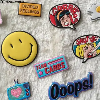 

Smiling face cherry character sticker is suitable for the mobile phone is suitable for female bag men's bags on the back