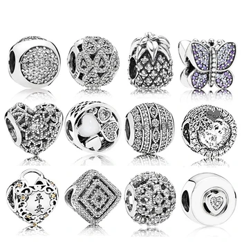 

New 100% Shigh quality Bubble Pineapple Beads Longevity Padlock Suitable Bracelet Diy Bracelet Manufacturers Wholesale