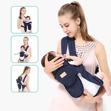 Эргономичная Сумка-переноска для малышей от 0 до 2 лет, рюкзаки, слинг, обертывание, хлопок, для новорожденных, для мам