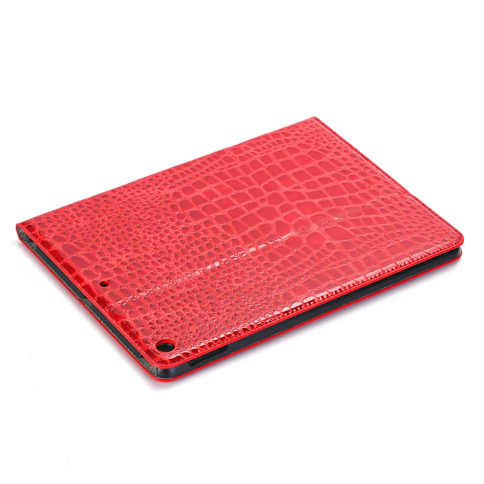 Чехол для iPad 7 7th gen A2200 A2197, чехол, чехол для планшета, слот для карт, для детей, iPad 10,2, с узором «крокодиловая кожа», подставка, оболочка+ пленка+ ручка