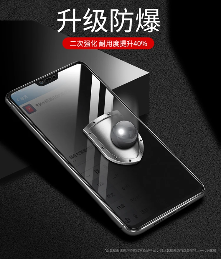 2 шт. антибликовое надежное закаленное стекло для huawei Y9 PRIME Y MAX защитная пленка защитная крышка Щит