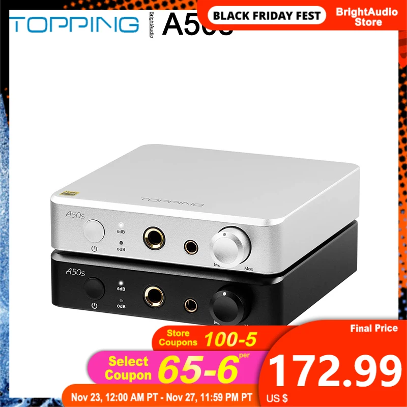 Topping A50s NFCA Module Desktop Headphone