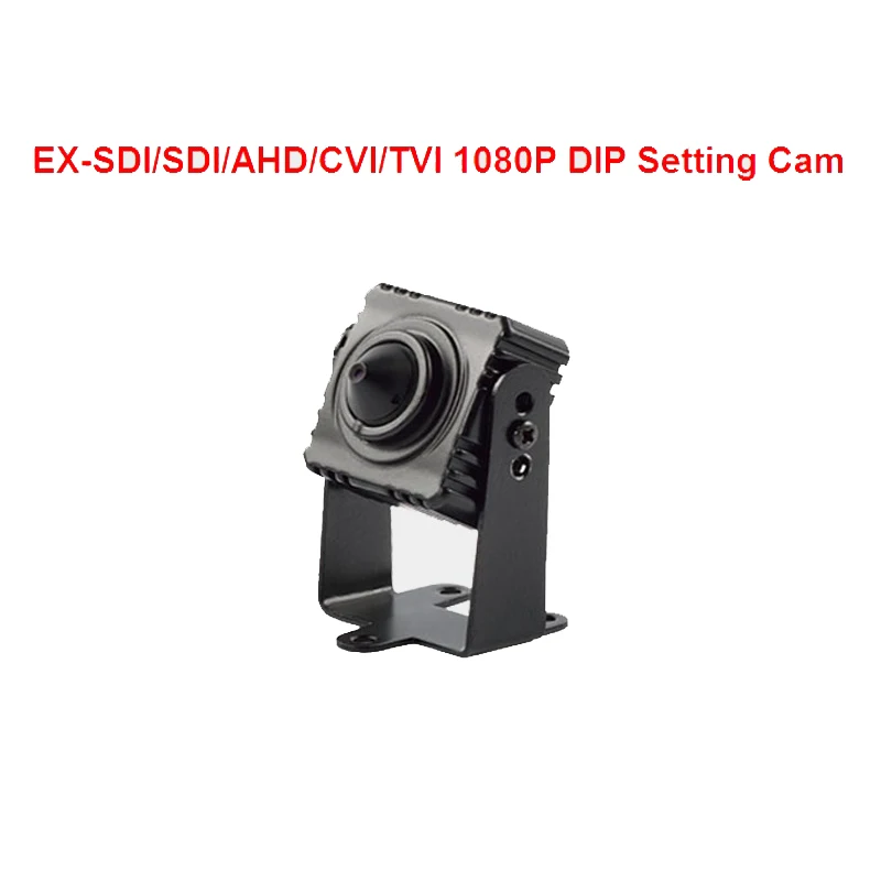 1080P SDI камера AHD CVI TVI аналоговая 6 в 1 видеонаблюдения 3 7 мм объектив мини