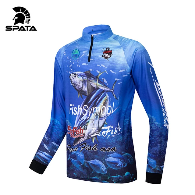 Brand Fishing Shirts Outdoor Sport Quick Dry Mens Fishing Clothes Plus Size  Anti Uv Cycling Fishing Clothing - AliExpress