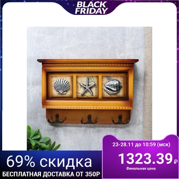 

Housekeeper wood "Seashells" sliding door 19x29x5.5 cm 4762561