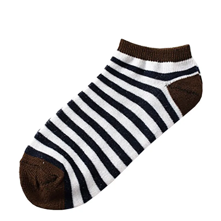 Носки-лодочки женский из смеси хлопка в полоску Skarpetki Damskie Meia Invisivel Calcetines Invisibles Mujer 1 пара OY51