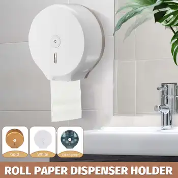 

Waterproof Tissue Box Toilet Roll Tissue Dispenser holder for Hotel Bathroom Toilet Paper Roll Holder Large Toilet Roll Paper