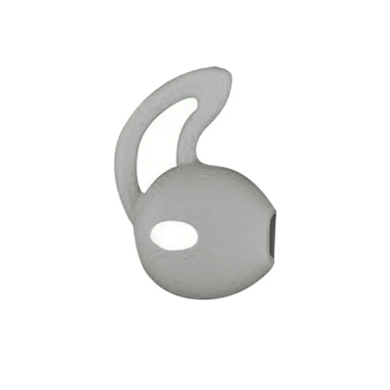 1 x Grey Left Многоцветная дополнительная Силиконовая Защитная крышка Беспроводная bluetooth-гарнитура Анти-потери наушники для Apple Airpods аксессуары - Цвет: 1 x Grey Left
