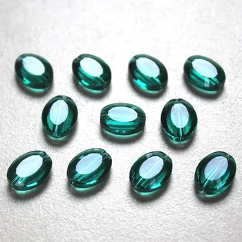 

13x10mm Czech Loose Oval Crystal Beads For Jewelry Making Diy Needlework Multi Colors Spacer Faceted Glass Beads Wholesale