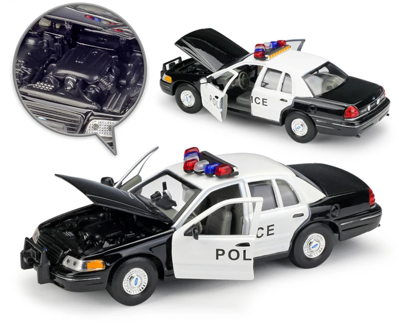 WELLY Модель автомобиля 1:24 литья под давлением классические игрушки модель Ford Crown
