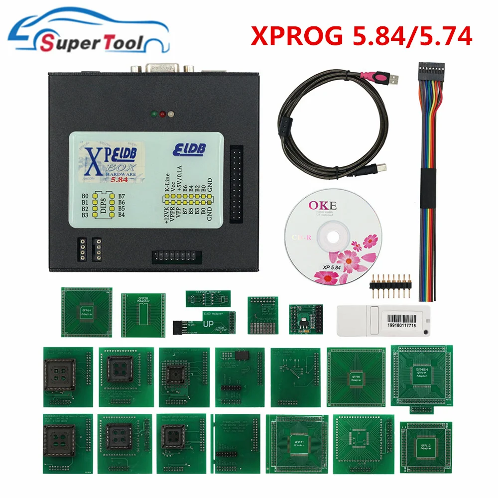 Xprog V5.72 V5.74 V5.84 X-Prog M Box 5,55 Xprog-M Box V5.55 Авто ecu чип тюнинг Progammer интерфейс Xprogm Xprog металлическая коробка