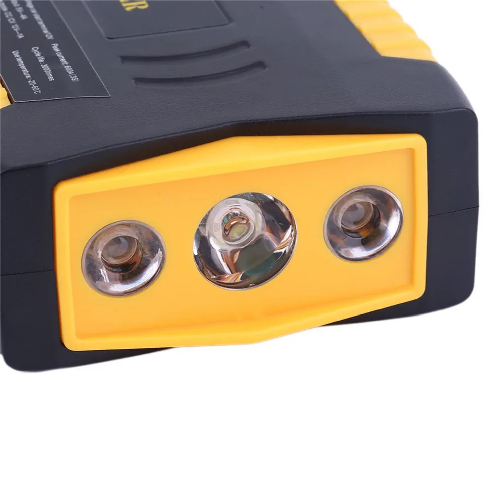 Портативный 4USB прыжок staeter порт ЖК-дисплей Автомобильный Автомобиль пусковое устройство автомобиля аварийное зарядное устройство усилитель Банк питания зарядное устройство