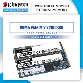 Kingston SSD NVMe PCIe M.2 2280 250G 500G 1TB Internal Solid State Drive 120G 240G 480G A400 SATA3 Hard Disk For PC Notebook 1