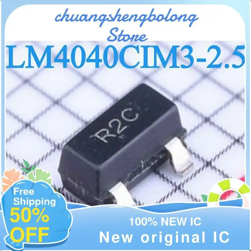 

10 шт. LM4040CIM3-2.5/LM4040CIM3X-5.0 R2C/R5C новая Оригинальная IC