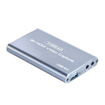 

4K HDMI to USB 3.0 1080P Video Capture Card Converter for TV PC PS4 Game Live Streaming for Windows Linux Os