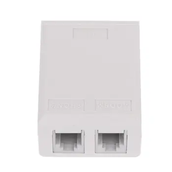 

2020 New Telephone RJ11 Line ADSL Modem Micro Filter Splitter